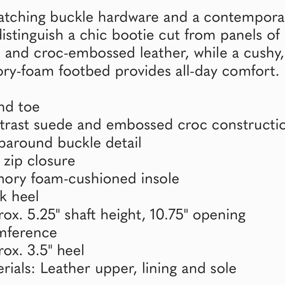 Johnston & Murphy Hope Block Heel Bootie Black Leather Women Size 8.5M‎ - Picture 10 of 10